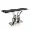 Arrimo Supernova Silver con estructura plateada y superficie negra