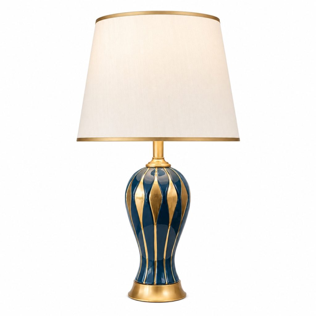 Lámpara de Mesa Mercurio Azul