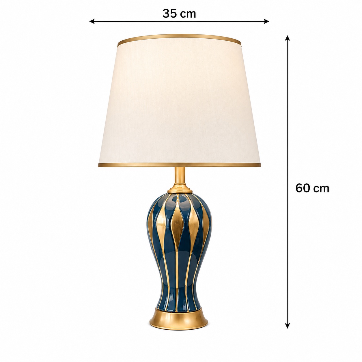 Lámpara de Mesa Mercurio Azul 5 Lámpara de Mesa Mercurio Azul - Imagen 5