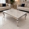 Mesa de Centro Cosmo Silver de diseño moderno