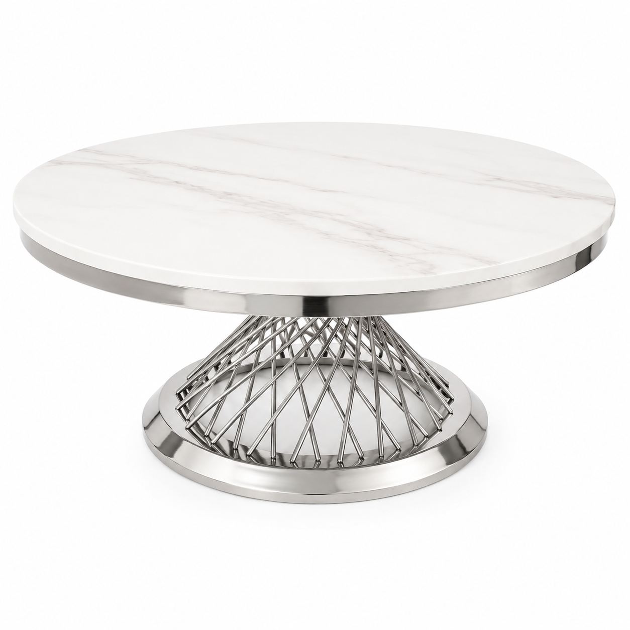 Mesa de Centro Hades Silver 1 Mesa de Centro Hades Silver