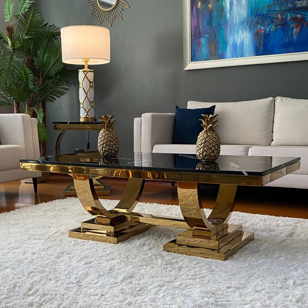 Mesa de Centro Zeus Gold