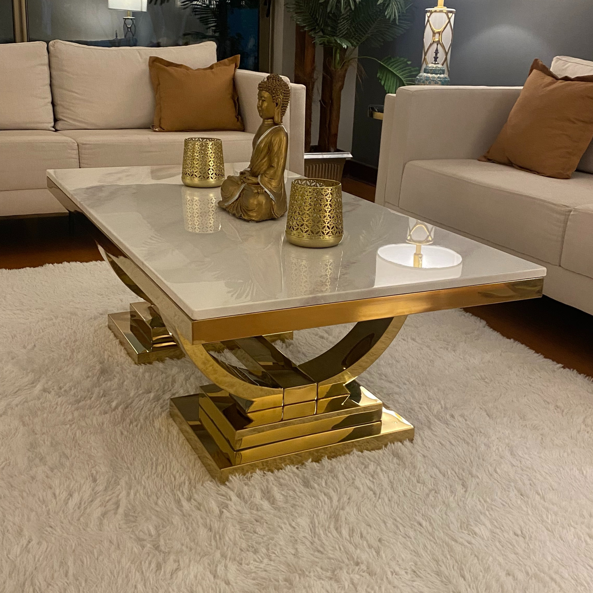 Mesa de Centro Zeus Gold 9 Mesa de Centro Zeus Gold - Imagen 9