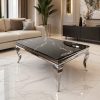 Mesa de Centro Cosmo Silver para living contemporáneo