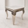 Mesa Lateral Cosmo plateada – Estambul Design
