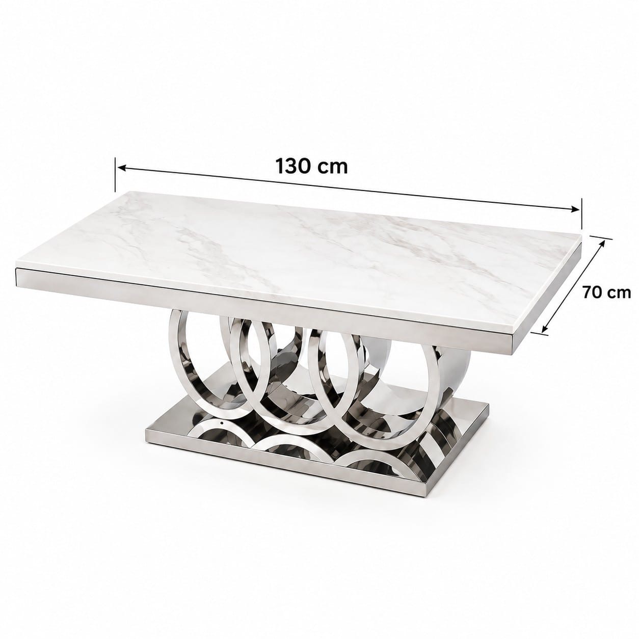 Mesa de Centro Cronos Silver 9 Mesa de Centro Cronos Silver - Imagen 9