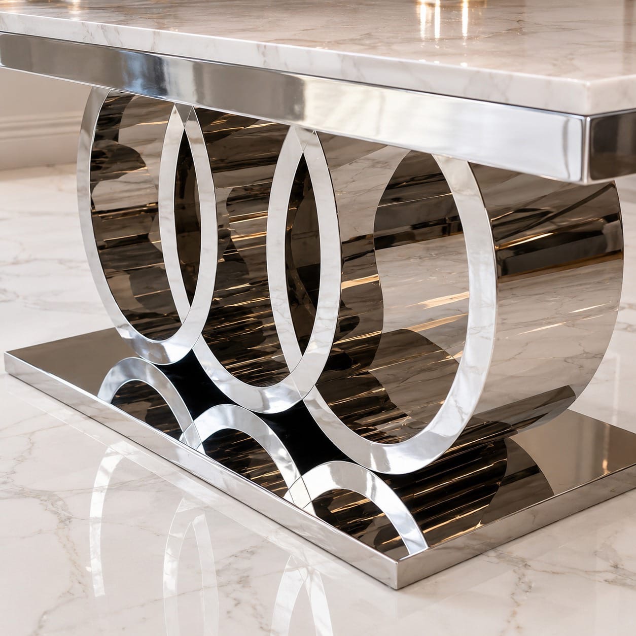Mesa de Centro Cronos Silver 8 Mesa de Centro Cronos Silver - Imagen 8