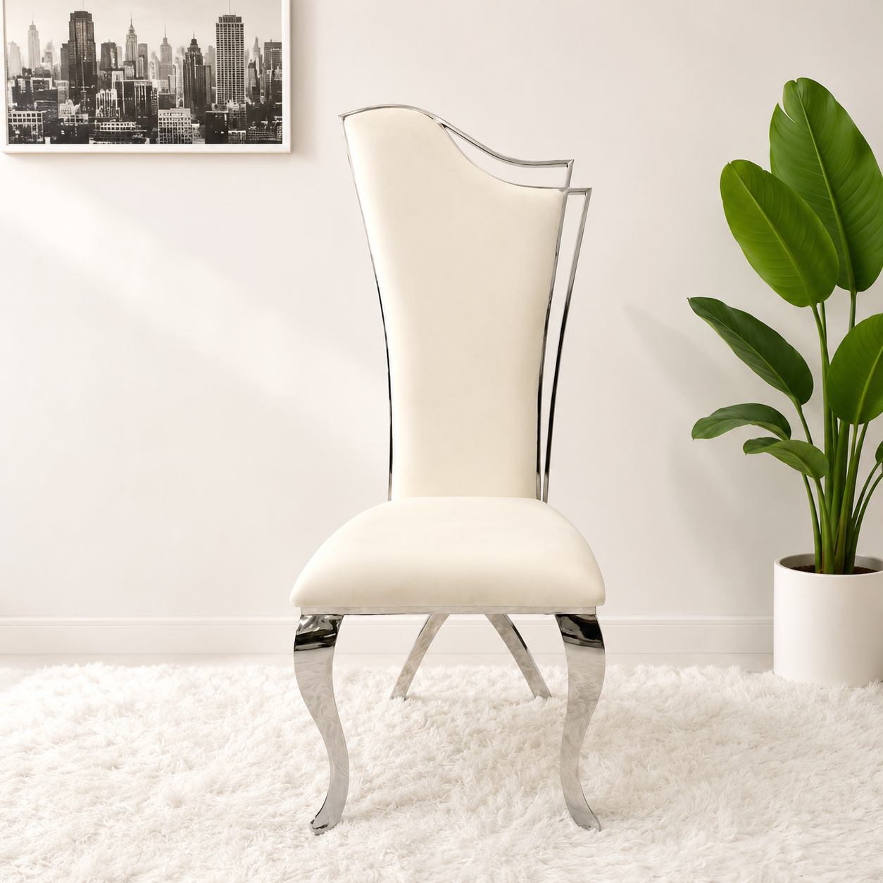 Silla de Comedor Hera Silver 2 Silla de Comedor Hera Silver - Imagen 2