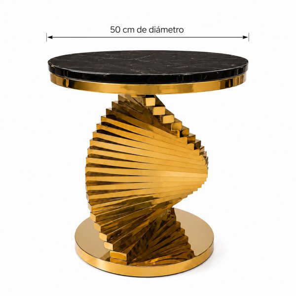 Medidas de Mesa Lateral Hercules Gold