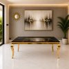 Mesa de comedor moderna Cosmo Gold