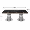 Detalle Mesa de Comedor Horus Silver.