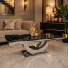 Mesa de Centro Anubis Silver para living