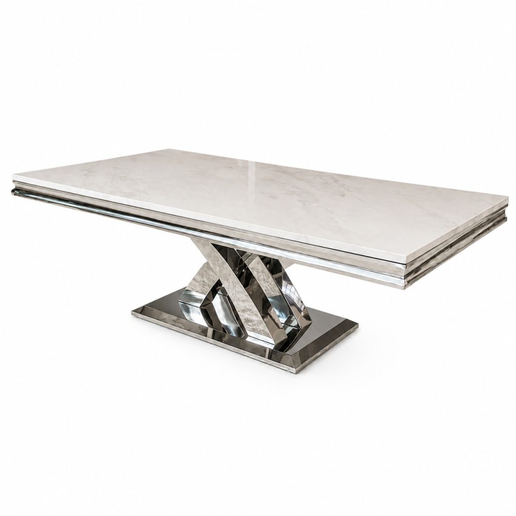 Mesa de Centro Troya Silver