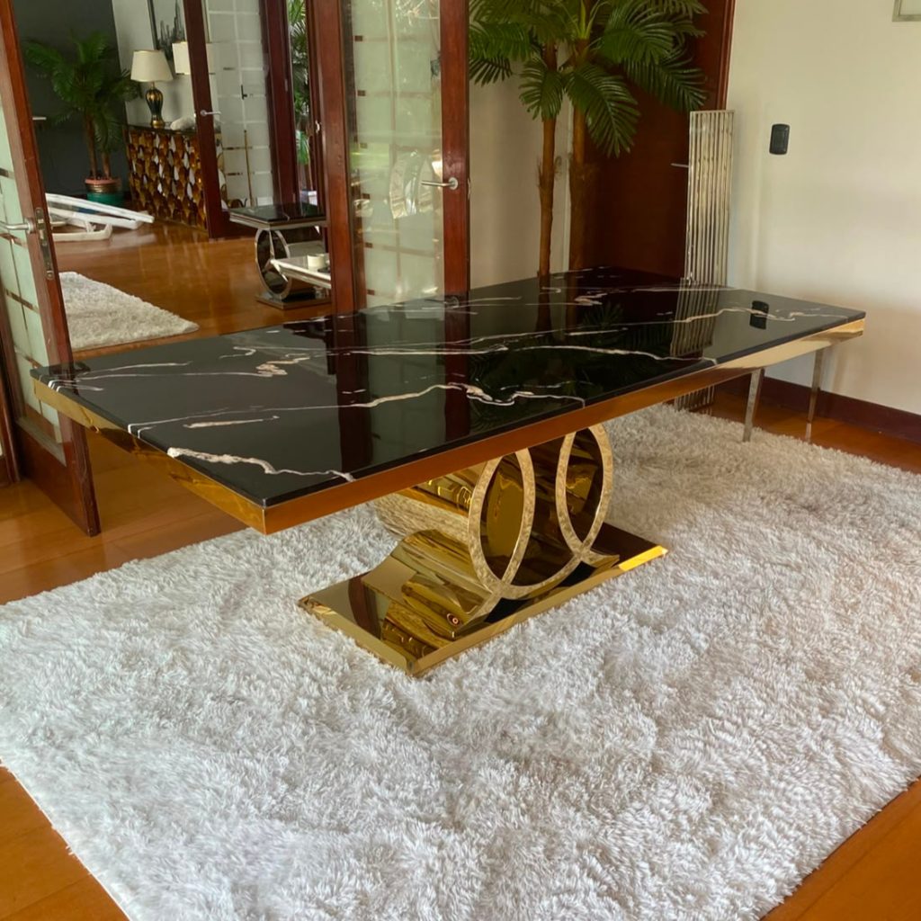 Mesa de Comedor Poseidon Gold