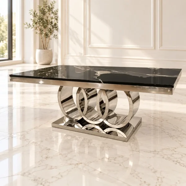 Mesa de Centro Cronos Silver
